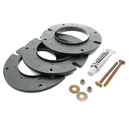 Thrifco Plumbing 1/4 Inch Closet Flange Extension Ring Kit Replaces Bruco CF300A 4506997